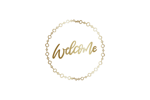 Elegant Wedding Lettering with Wreath for Timeless Designs