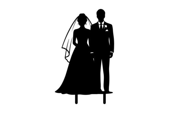 Timeless Romance: The Power of the Wedding Couple Silhouette