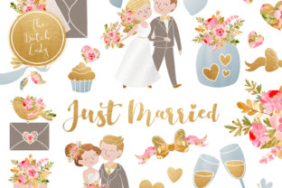 Wedding Day & Marriage Clipart Set: Elevate Your Designs