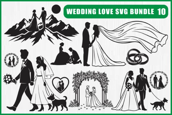Wedding Love SVG Bundle: Designs for Your Special Day
