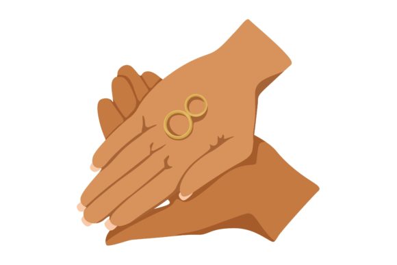 Wedding Ring on Couple Hands Vector: A Guide for Designers