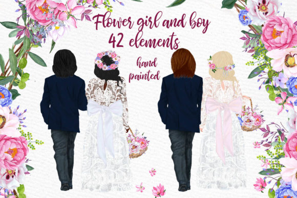 Whimsical Watercolor Illustrations for Wedding Designs