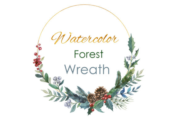 Winter Watercolor Wreaths: A Touch of Seasonal Elegance